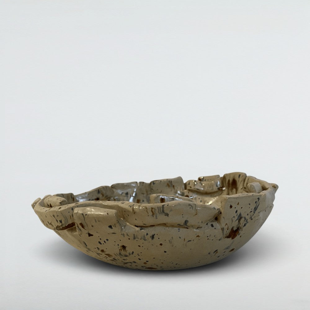 Dora Deco driftwood bowl branch — handmade stoneware, one of a kind, photo 3